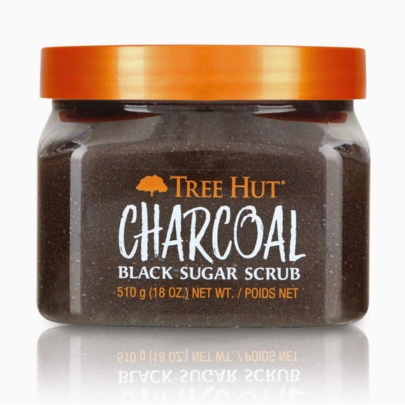 RARE Tree Hut Charcoal Black Sugar Scrub - 16oz - 1pk - Picture 1 of 7